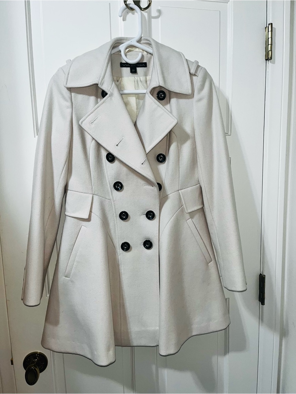Via Spiga 2P Wool Pea Coat